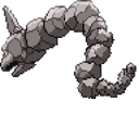 Pokemon Onix Pixel Animated hand cursor