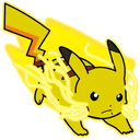 Pokemon Pikachu Animated hand cursor