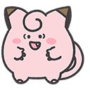 Pokemon Smile Clefairy Animated arrow cursor