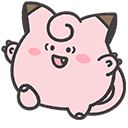 Pokemon Smile Clefairy Animated hand cursor