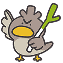 Pokemon Smile Farfetch’d Animated arrow cursor