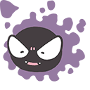 Pokemon Smile Gastly Animated arrow cursor