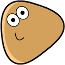 Pou Eating Animated arrow cursor