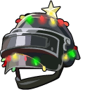 PUBG Metal Sleigh Pan & Shining Star Helmet hand cursor