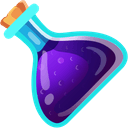 Purple Potion Flasks arrow cursor