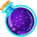 Purple Potion Flasks hand cursor