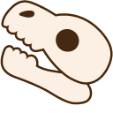 Pusheen Dinosheen & Skull arrow cursor