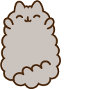 Pusheen Happy Stormy hand cursor