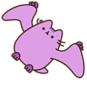 Pusheen the Bat Animated arrow cursor