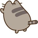 Pusheen the Cat Animated hand cursor