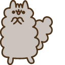 Pusheen the Cat Stormy Animated hand cursor