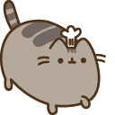 Pusheen the Chef & Cooking Bowl hand cursor