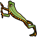 Red-Eyed Tree Frog arrow cursor