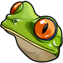 Red-Eyed Tree Frog hand cursor