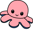 Reversible Octopus Animated hand cursor