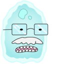 Rick and Morty Dr. Xenon Bloom & Cane hand cursor