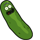 Rick and Morty Duct Tape Pickle Rick arrow cursor