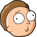 Rick and Morty Morty & Mega Seed hand cursor