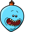 Rick and Morty Mr. Meeseeks & Mr. Meeseeks Box hand cursor