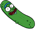 Rick and Morty Pickle Rick Animated arrow cursor