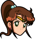 Sailor Moon Sailor Jupiter & Star Power Stick Animated hand cursor