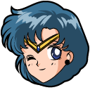 Sailor Moon Sailor Mercury & Star Power Stick Animated hand cursor