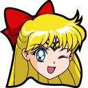 Sailor Moon Sailor Venus & Star Power Stick Animated hand cursor