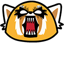 Sanrio Angry Aggretsuko Animated arrow cursor