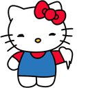 Sanrio Hello Kitty Animated arrow cursor