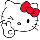 Sanrio Hello Kitty Animated hand cursor