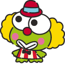 Sanrio Keroppi Halloween Clown arrow cursor