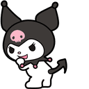 Sanrio Kuromi Animated arrow cursor