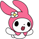 Sanrio My Melody hand cursor