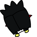 Sanrio Vampire Badtz-Maru Animated arrow cursor