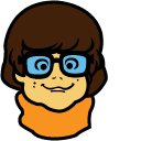 Scooby Doo Velma Dinkley & Magnifying Glass hand cursor