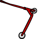 Scooter & Helmet Animated arrow cursor