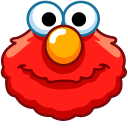 Sesame Street Elmo Animated hand cursor