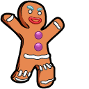 Shrek Gingy & Candy Cane hand cursor