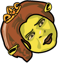 Shrek Princess Fiona & Crown hand cursor