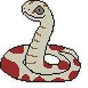 Snake Pixel Animated arrow cursor