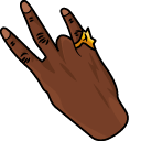 Snoop Dogg & Gang Sign arrow cursor