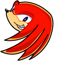 Sonic Knuckles the Echidna hand cursor