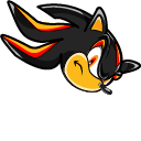 Sonic Shadow the Hedgehog & Chaos Emerald hand cursor