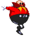 Sonic the Hedgehog Dr. Eggman Pixel Animated arrow cursor