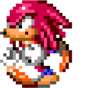 Sonic Triple Trouble Knuckles the Echidna Animated hand cursor