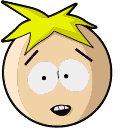 South Park Butters & AWESOM-O hand cursor