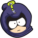 South Park Mysterion hand cursor