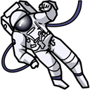 Spaceman & Helmet arrow cursor