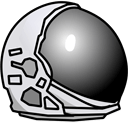 Spaceman & Helmet hand cursor