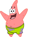 SpongeBob Patrick Star & Net hand cursor